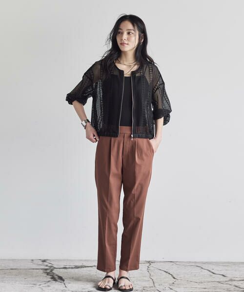 COMME CA ISM / コムサイズム ブルゾン | レース ブルゾン | 詳細18