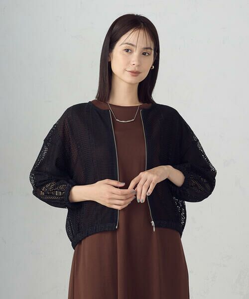 COMME CA ISM / コムサイズム ブルゾン | レース ブルゾン | 詳細28