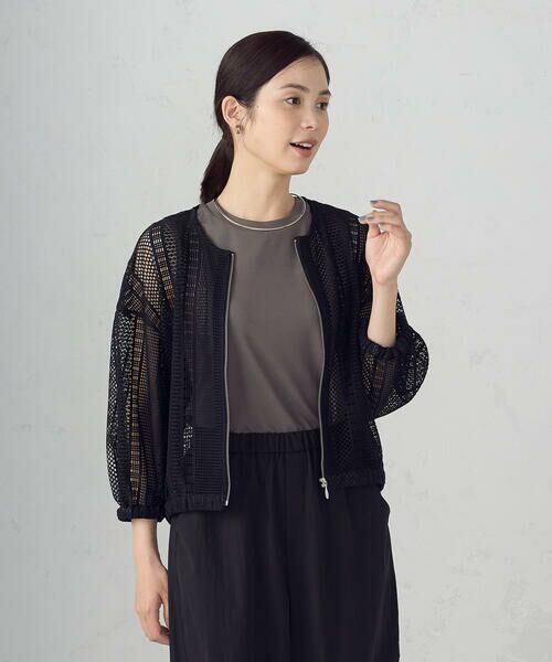 COMME CA ISM / コムサイズム ブルゾン | レース ブルゾン | 詳細29