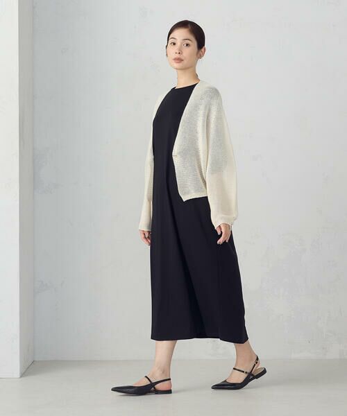 COMME CA ISM / コムサイズム ロング・マキシ丈ワンピース | スリーブデザイン ワンピース | 詳細4