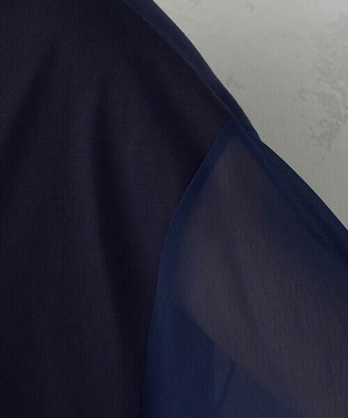 COMME CA ISM / コムサイズム ロング・マキシ丈ワンピース | スリーブデザイン ワンピース | 詳細14