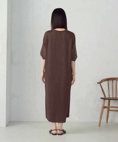 COMME CA ISM / コムサイズム ロング・マキシ丈ワンピース | スリーブデザイン ワンピース | 詳細21