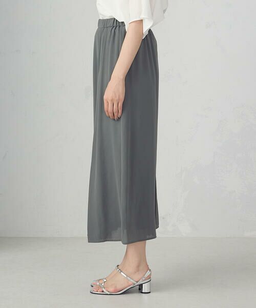 COMME CA ISM / コムサイズム ロング・マキシ丈スカート | 切替プリーツデザイン スカート | 詳細19