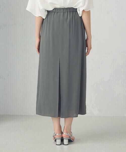 COMME CA ISM / コムサイズム ロング・マキシ丈スカート | 切替プリーツデザイン スカート | 詳細20