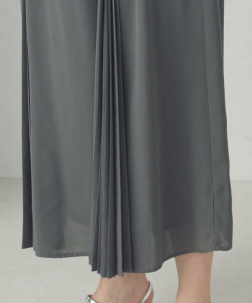 COMME CA ISM / コムサイズム ロング・マキシ丈スカート | 切替プリーツデザイン スカート | 詳細22