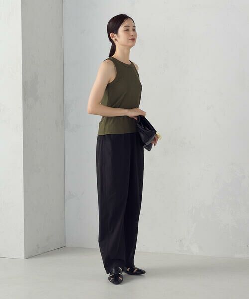 COMME CA ISM / コムサイズム その他パンツ | ワッシャータイプライター バレルパンツ | 詳細3