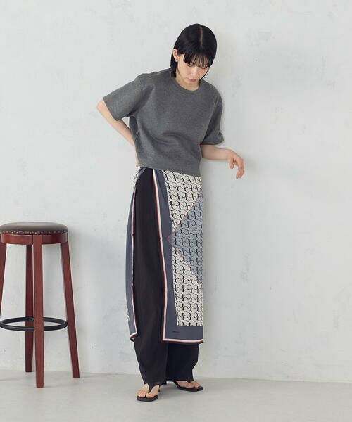 COMME CA ISM / コムサイズム その他パンツ | ワッシャータイプライター バレルパンツ | 詳細5