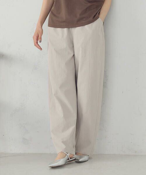 COMME CA ISM / コムサイズム その他パンツ | ワッシャータイプライター バレルパンツ | 詳細13