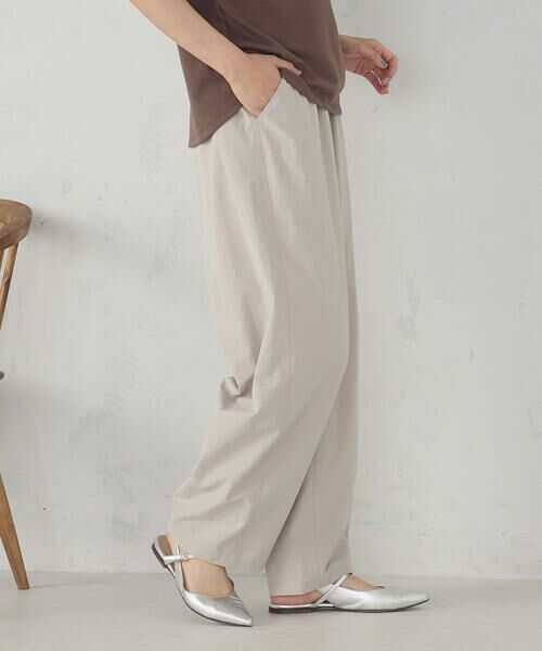 COMME CA ISM / コムサイズム その他パンツ | ワッシャータイプライター バレルパンツ | 詳細14