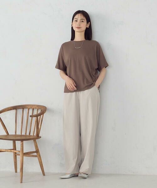 COMME CA ISM / コムサイズム その他パンツ | ワッシャータイプライター バレルパンツ | 詳細9