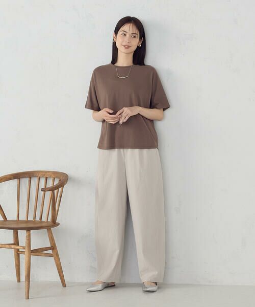 COMME CA ISM / コムサイズム その他パンツ | ワッシャータイプライター バレルパンツ | 詳細10