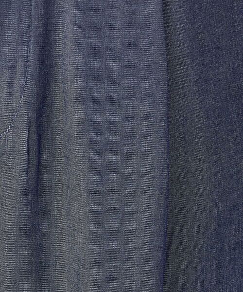 COMME CA ISM / コムサイズム その他パンツ | 【セットアップ対応】デニムライクシャンブレー サイドパネル ワイドパンツ | 詳細14