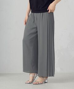 COMME CA ISM / コムサイズム その他パンツ | サイドプリーツデザイン パンツ