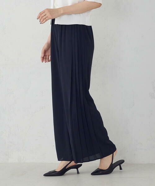 COMME CA ISM / コムサイズム その他パンツ | サイドプリーツデザイン パンツ | 詳細8