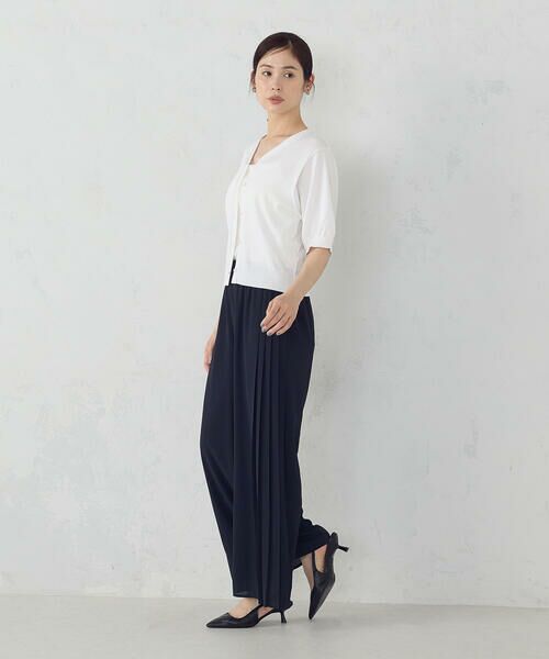 COMME CA ISM / コムサイズム その他パンツ | サイドプリーツデザイン パンツ | 詳細3