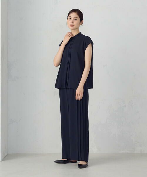 COMME CA ISM / コムサイズム その他パンツ | サイドプリーツデザイン パンツ | 詳細4