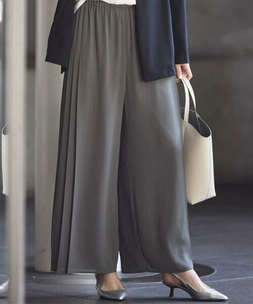 COMME CA ISM / コムサイズム その他パンツ | サイドプリーツデザイン パンツ | 詳細10