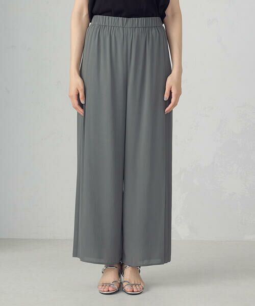 COMME CA ISM / コムサイズム その他パンツ | サイドプリーツデザイン パンツ | 詳細17