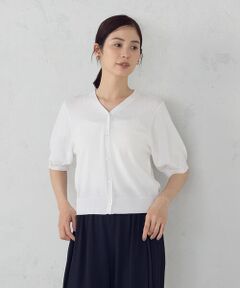 COMME CA ISM / コムサイズム カーディガン・ボレロ | 【接触冷感・ウォッシャブル】2WAY半袖 カーディガン