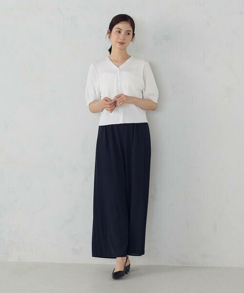 COMME CA ISM / コムサイズム カーディガン・ボレロ | 【接触冷感・ウォッシャブル】2WAY半袖 カーディガン | 詳細2