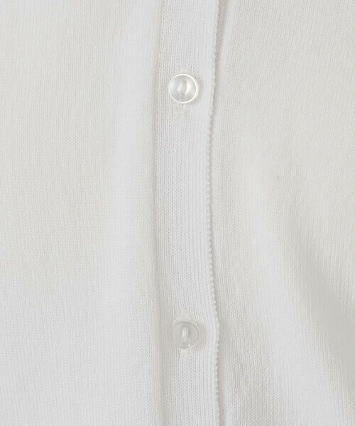 COMME CA ISM / コムサイズム カーディガン・ボレロ | 【接触冷感・ウォッシャブル】2WAY半袖 カーディガン | 詳細9