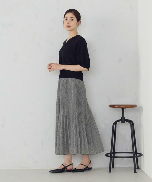 COMME CA ISM / コムサイズム カーディガン・ボレロ | 【接触冷感・ウォッシャブル】2WAY半袖 カーディガン | 詳細11