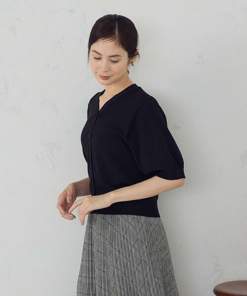 COMME CA ISM / コムサイズム カーディガン・ボレロ | 【接触冷感・ウォッシャブル】2WAY半袖 カーディガン | 詳細14