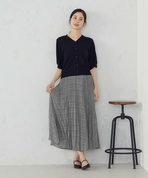 COMME CA ISM / コムサイズム カーディガン・ボレロ | 【接触冷感・ウォッシャブル】2WAY半袖 カーディガン | 詳細10