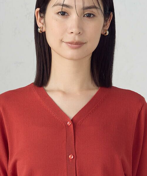 COMME CA ISM / コムサイズム カーディガン・ボレロ | 【接触冷感・ウォッシャブル】2WAY半袖 カーディガン | 詳細24