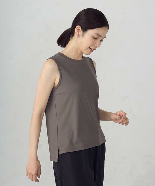 COMME CA ISM / コムサイズム タンクトップ | ベーシック テレコ タンクトップ | 詳細11