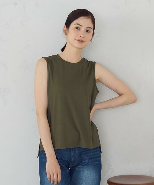 COMME CA ISM / コムサイズム タンクトップ | ベーシック テレコ タンクトップ | 詳細16
