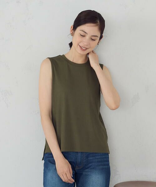COMME CA ISM / コムサイズム タンクトップ | ベーシック テレコ タンクトップ | 詳細18