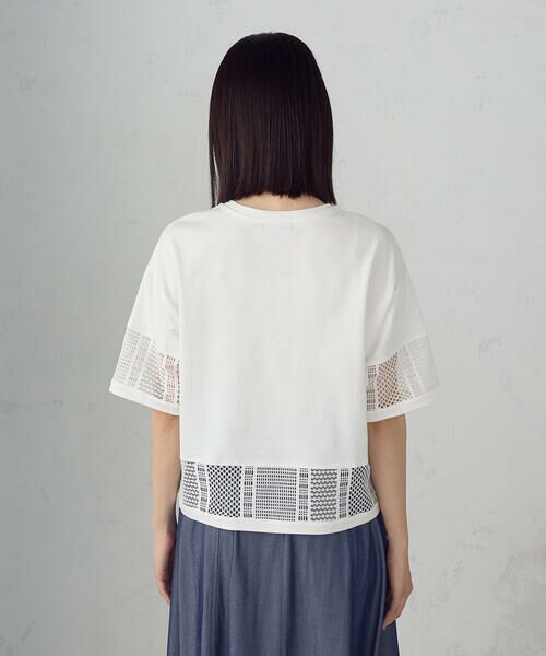 レースコンビ Tシャツ （カットソー）｜COMME CA ISM