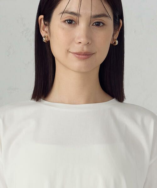 COMME CA ISM / コムサイズム カットソー | 【接触冷感】バックタック Tシャツ | 詳細12