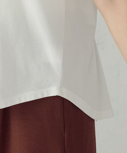 COMME CA ISM / コムサイズム カットソー | 【接触冷感】バックタック Tシャツ | 詳細14