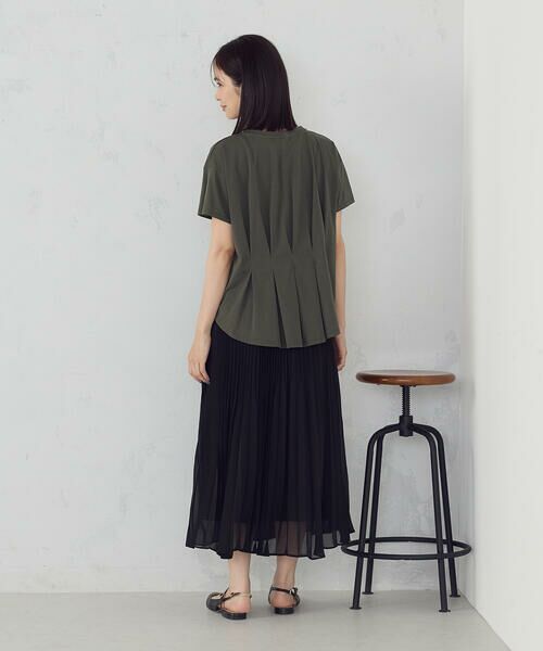 COMME CA ISM / コムサイズム カットソー | 【接触冷感】バックタック Tシャツ | 詳細26