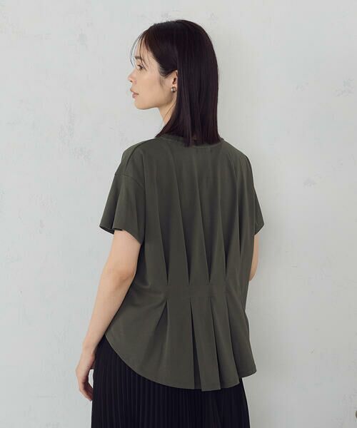 COMME CA ISM / コムサイズム カットソー | 【接触冷感】バックタック Tシャツ | 詳細29