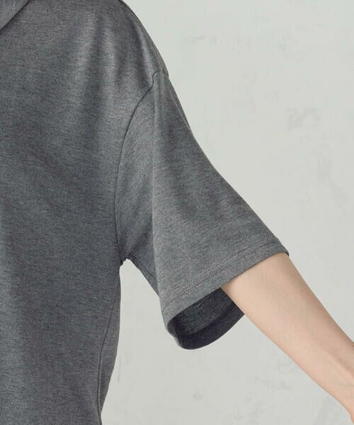 COMME CA ISM / コムサイズム カーディガン・ボレロ | ラメフライス 襟付きカーディガン | 詳細13