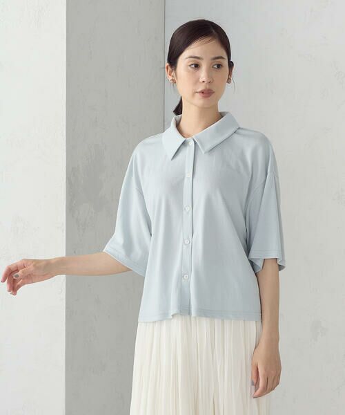 COMME CA ISM / コムサイズム カーディガン・ボレロ | ラメフライス 襟付きカーディガン | 詳細19