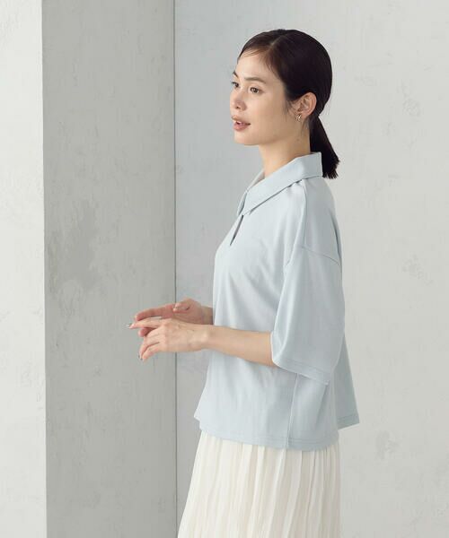 COMME CA ISM / コムサイズム カーディガン・ボレロ | ラメフライス 襟付きカーディガン | 詳細20