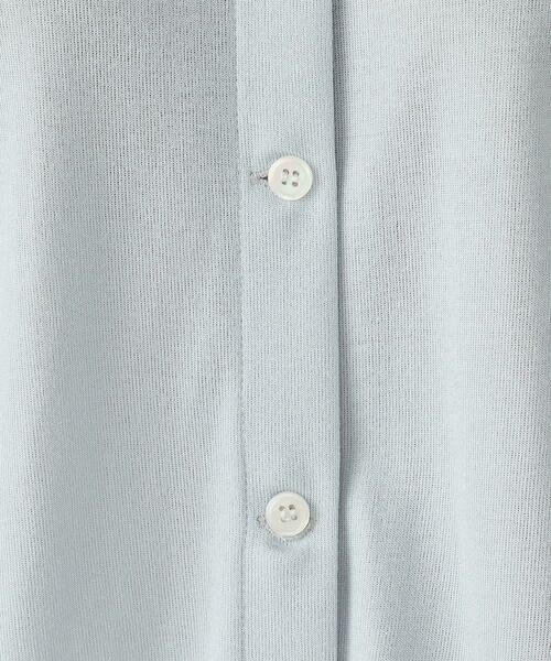 COMME CA ISM / コムサイズム カーディガン・ボレロ | ラメフライス 襟付きカーディガン | 詳細22