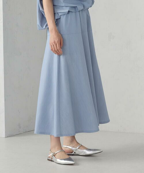 COMME CA ISM / コムサイズム ロング・マキシ丈スカート | 切り替えフレア スカート / セットアップ対応 | 詳細11