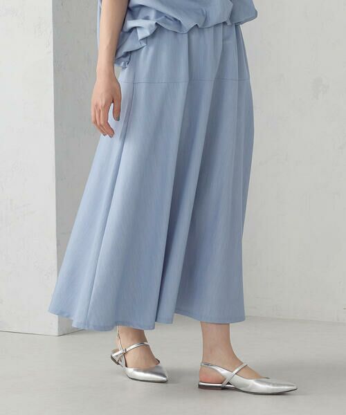 COMME CA ISM / コムサイズム ロング・マキシ丈スカート | 切り替えフレア スカート / セットアップ対応 | 詳細12