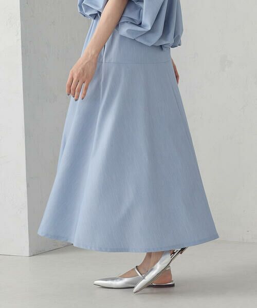 COMME CA ISM / コムサイズム ロング・マキシ丈スカート | 切り替えフレア スカート / セットアップ対応 | 詳細13