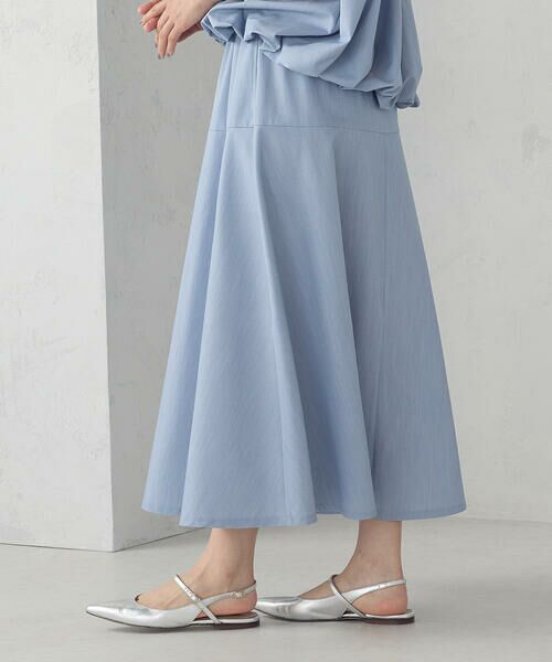 COMME CA ISM / コムサイズム ロング・マキシ丈スカート | 切り替えフレア スカート / セットアップ対応 | 詳細14