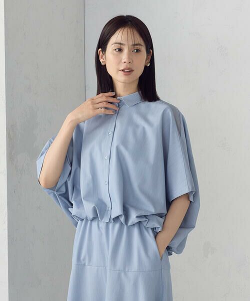 COMME CA ISM / コムサイズム シャツ・ブラウス | バルーン シャツ / セットアップ対応 | 詳細13