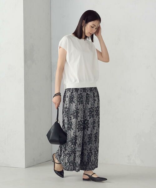 COMME CA ISM / コムサイズム その他パンツ | 米沢織 シャーリングパンツ | 詳細3