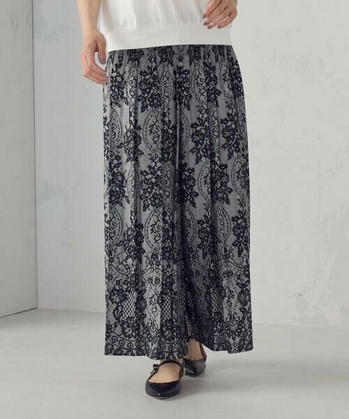 COMME CA ISM / コムサイズム その他パンツ | 米沢織 シャーリングパンツ | 詳細4