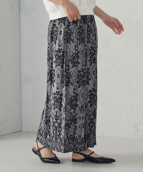 COMME CA ISM / コムサイズム その他パンツ | 米沢織 シャーリングパンツ | 詳細5