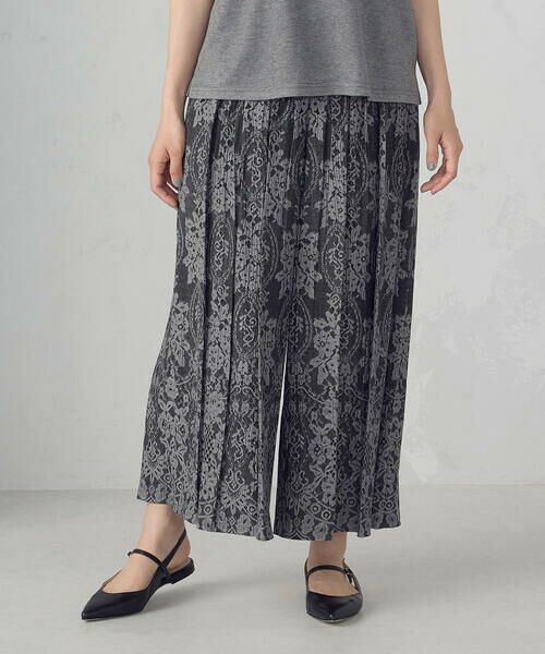 COMME CA ISM / コムサイズム その他パンツ | 米沢織 シャーリングパンツ | 詳細15